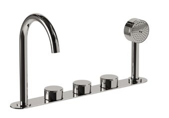 Смеситель для ванны и душа Carimali Still-Oh, хром (0-STL6501-CR)