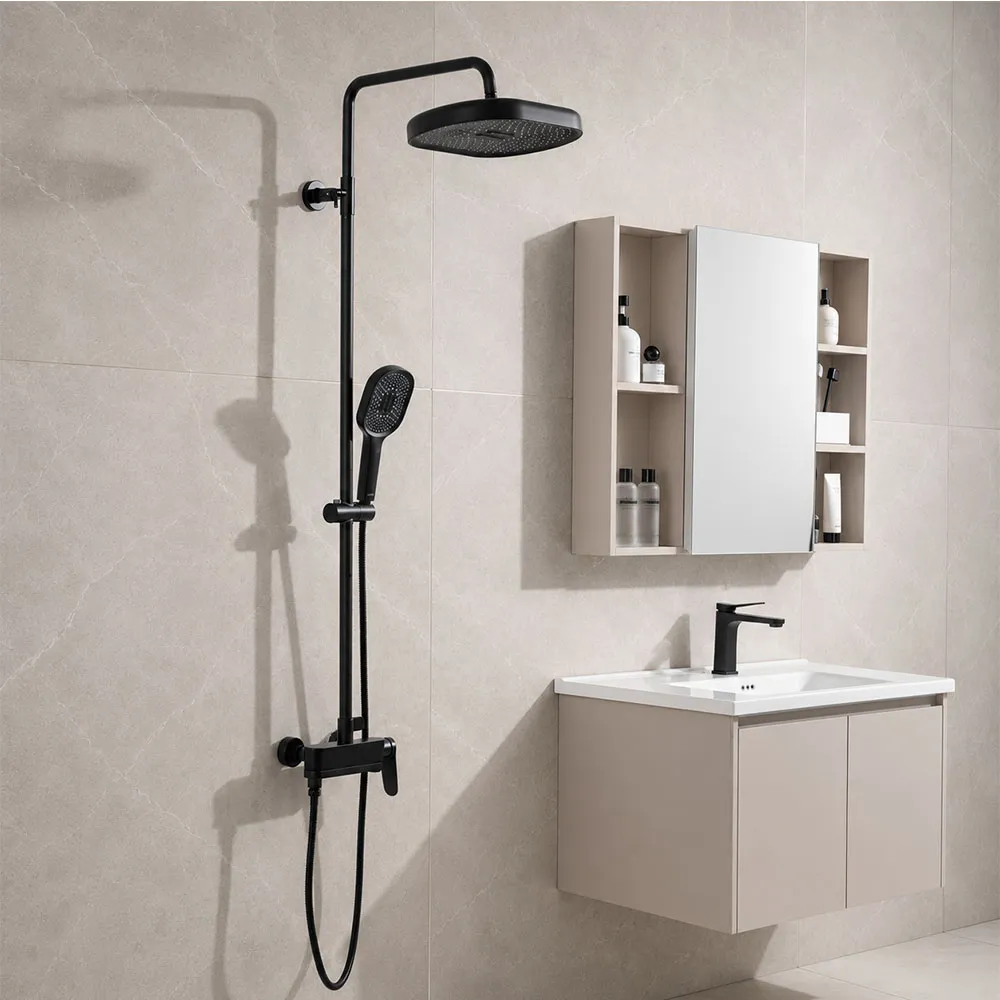 Душевая система GAPPO G2410-6, черный