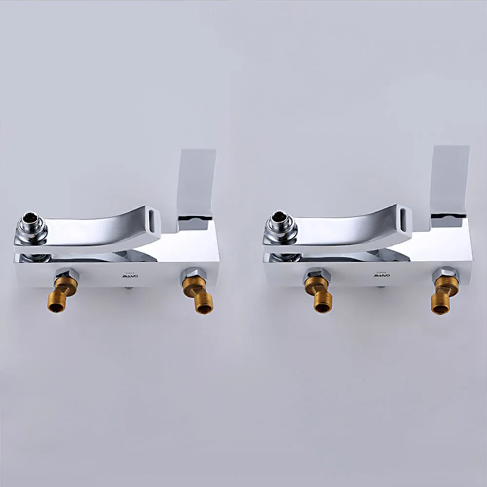 Душевая система GAPPO G2407-8, хром/белый