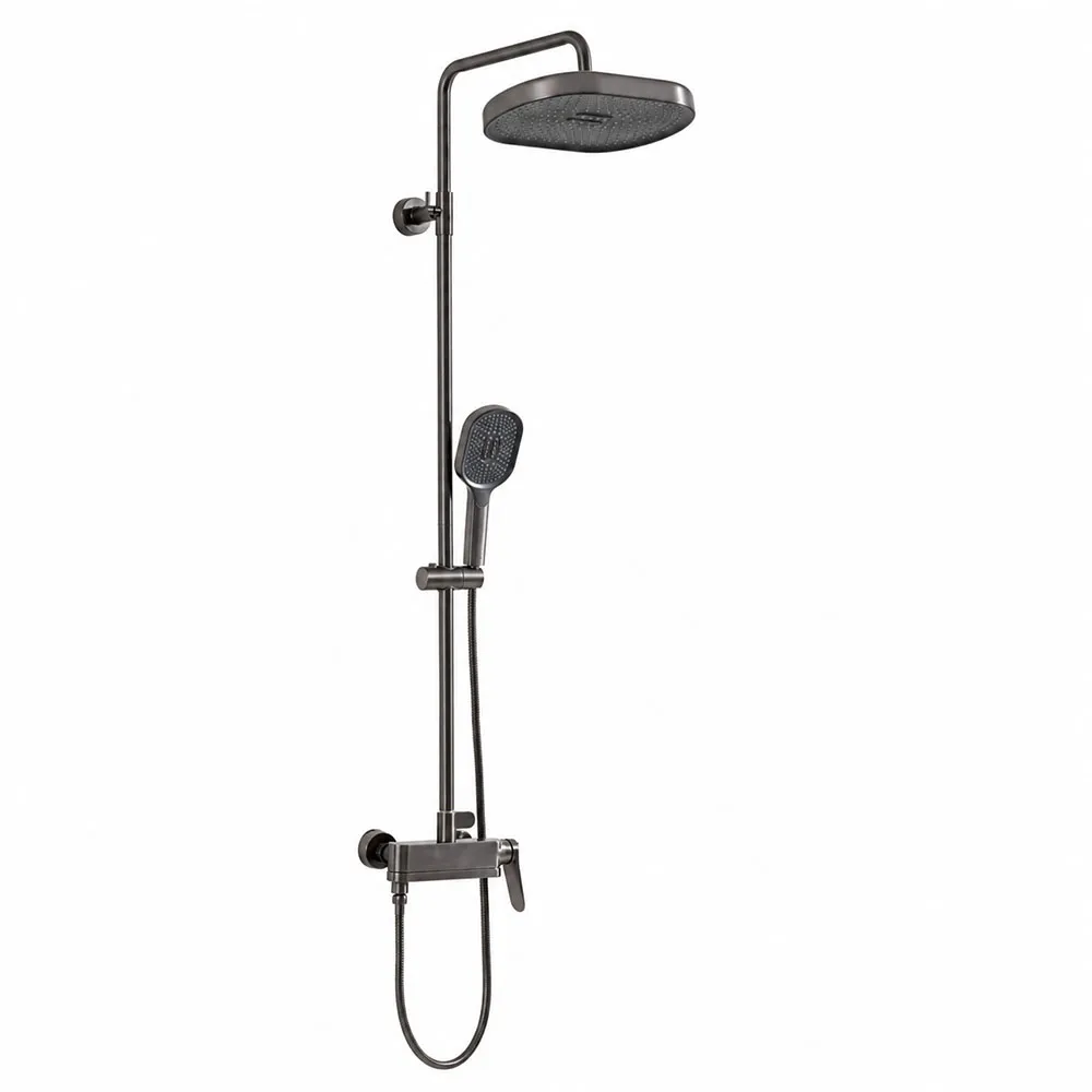 Душевая система GAPPO G2410-9, оружейная сталь