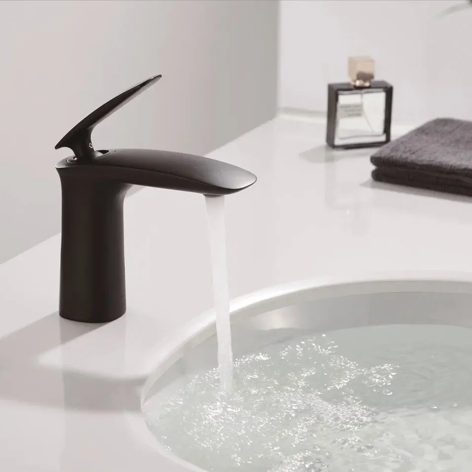 Смеситель для раковины Rose R11H R1101H, черный