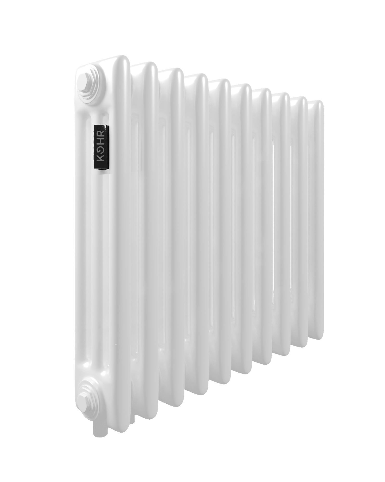 Стальной трубчатый радиатор Kohr Heim 3030/34 секции белый H01 с нижним подключением