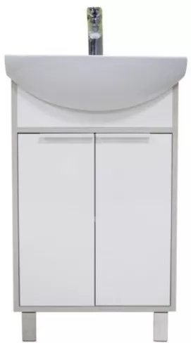 1A2124K1RIB90 Набор Aquaton: 1A212401RIB90 Тумба-умывальник Рико 50/ 1WH207781 Раковина Смайл 50