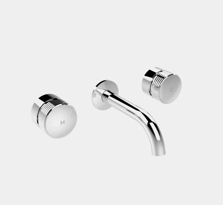 Смеситель для раковины Fima Carlo Frattini Texture Collection, H Collection, чёрный хром (F5601/5HCN)