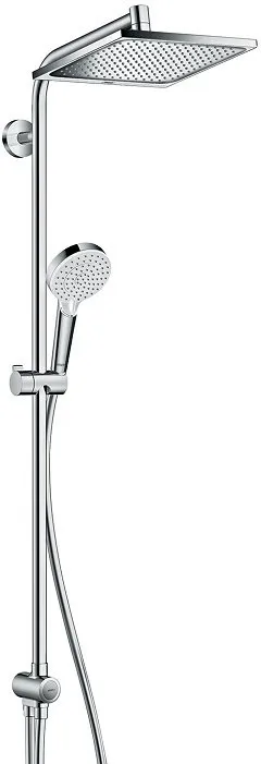 Душевая система Hansgrohe Crometta Е 240 1jet Showerpipe Reno Ecosmart хром (27289000)