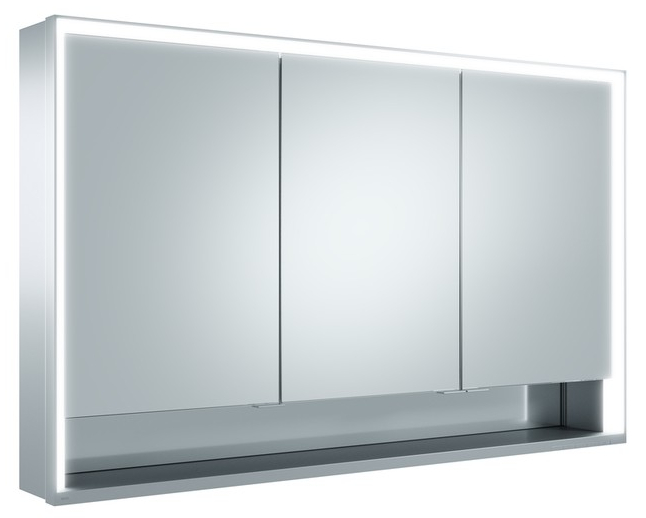 Зеркальный шкаф с подсветкой 1200х735х165 мм Keuco Royal Lumos, для монтажа на стене (14305171301)