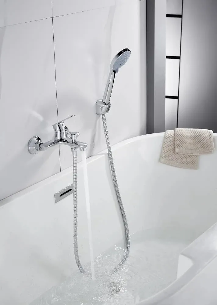 Смеситель для ванны Knotlor KN-52, хром