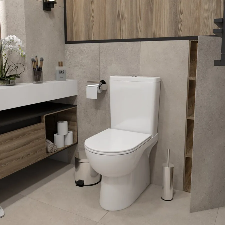 Унитаз напольный Maretti Sofia безободковый с микролифтом, SF10NBM50-844, белый