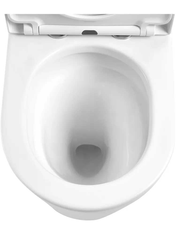 Унитаз-компакт напольный Aquatek Оберон безободковый с бачком, торнадо (AQ1273ST-00)