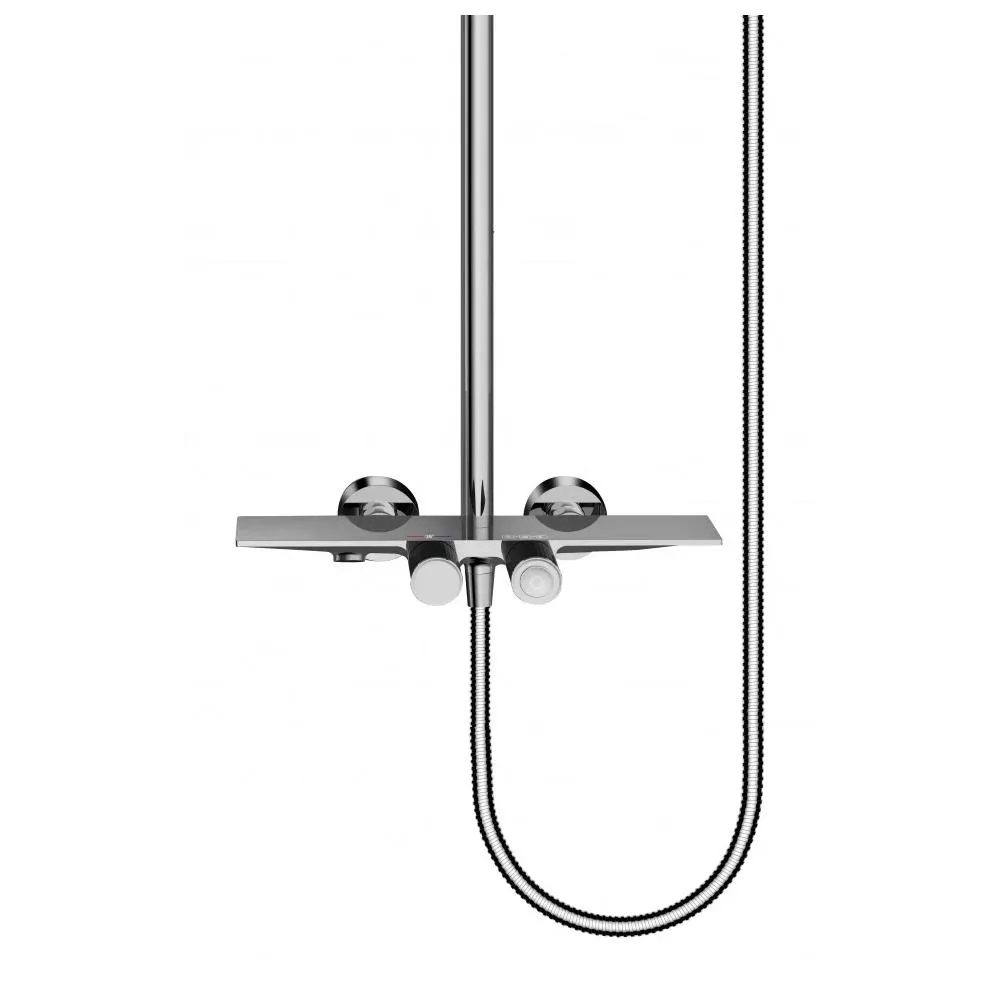 Душевая система с термостатом Grocenberg GB7038CR, хром