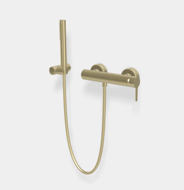 Смеситель для ванны и душа Fima Carlo Frattini Snap, брашированный шампань (F3115HS)