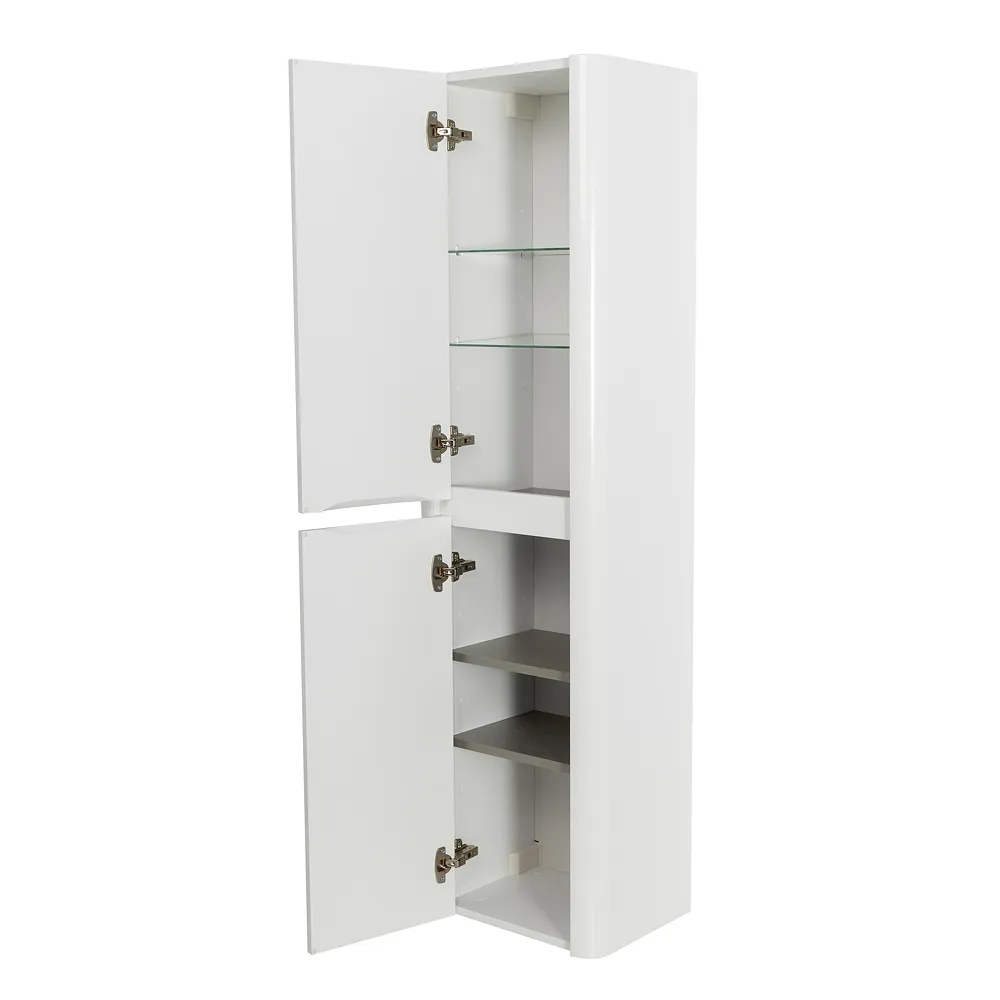 Шкаф-пенал подвесной Cezares Relax 400х300х1500, Bianco Lucido (RELAX-1500-2A-SO-BL)