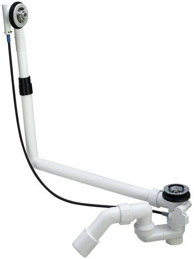 Сифон для ванны удлиненный Viega Multiplex 6163.2, хром (308889)