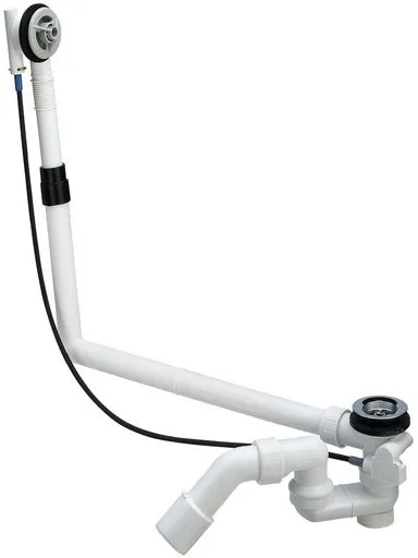Сифон для ванны удлиненный Viega Multiplex 6163.2, хром (308889)
