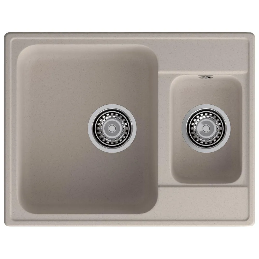 Кухонная мойка GranFest QUARZ 9, песочный