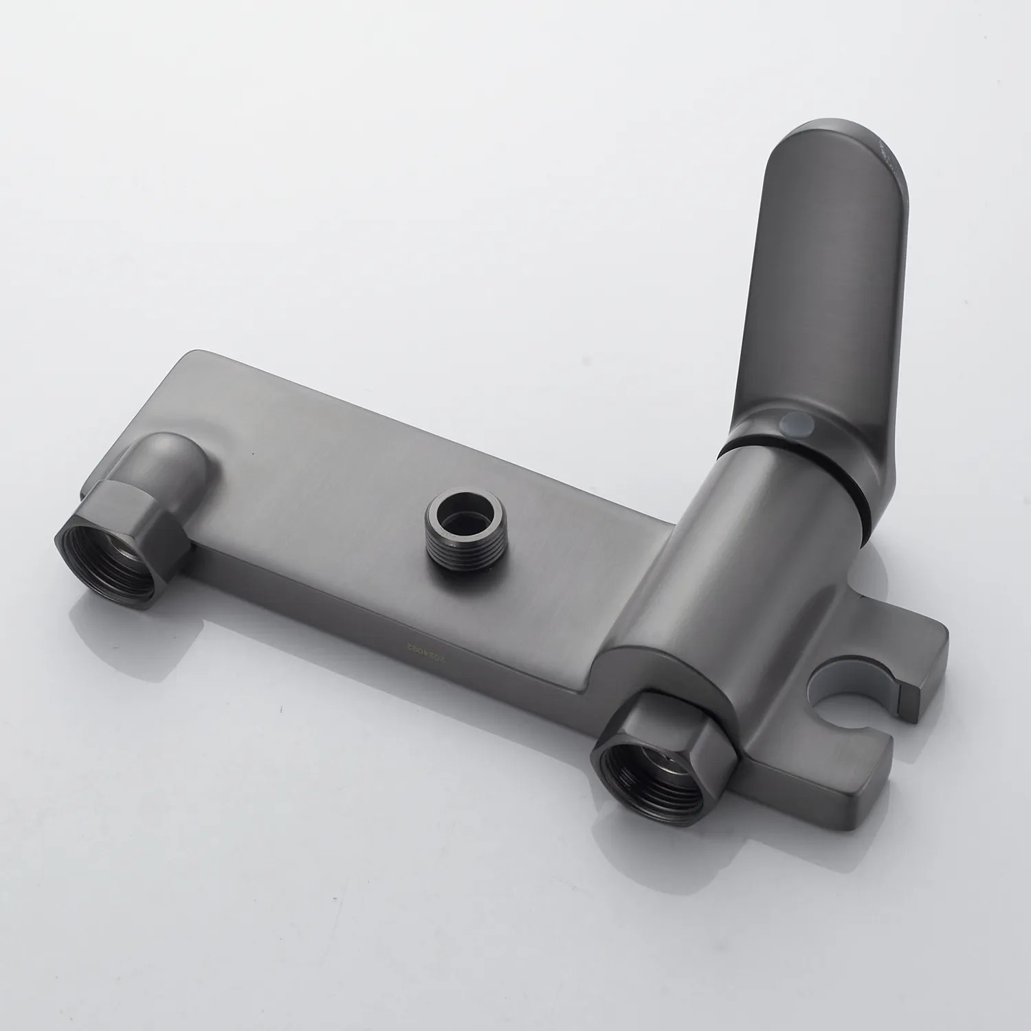 Гигиенический душ со смесителем Shevanik S4305T-1, оружейная сталь