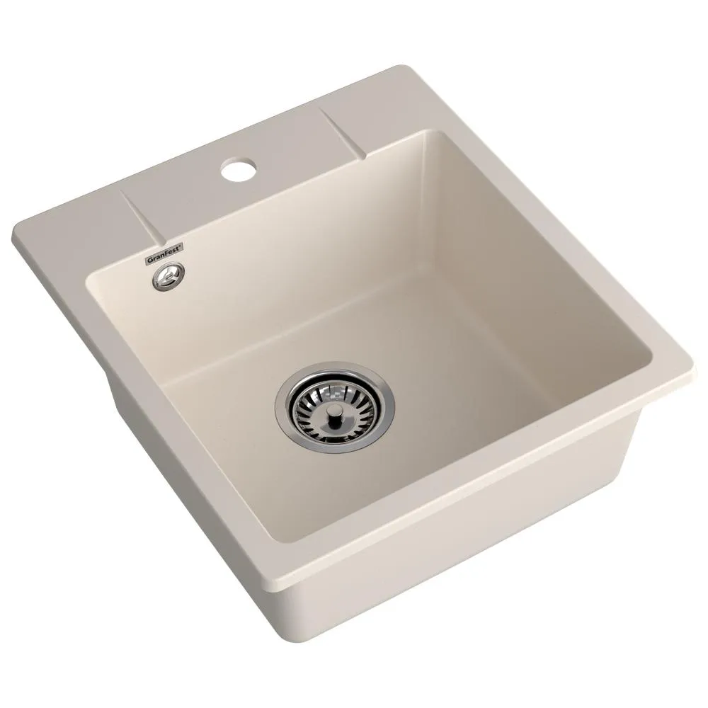 Кухонная мойка GranFest URBAN 245, белый
