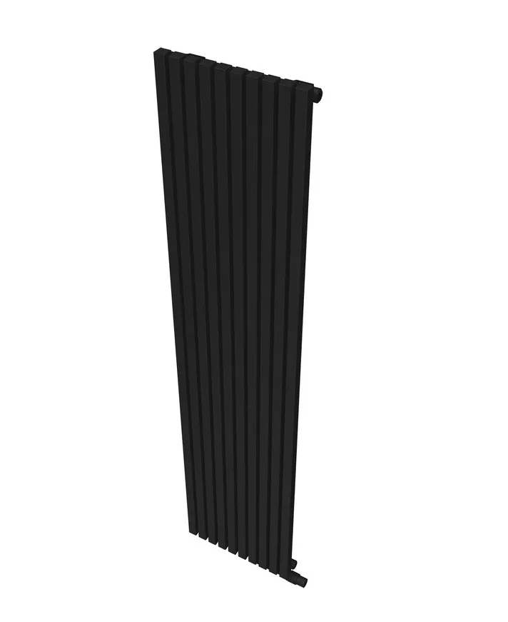 Радиатор КЗТО QUADRUM 30 V 1 1750-12 RT черный матовый муар, нижнее правое подключение