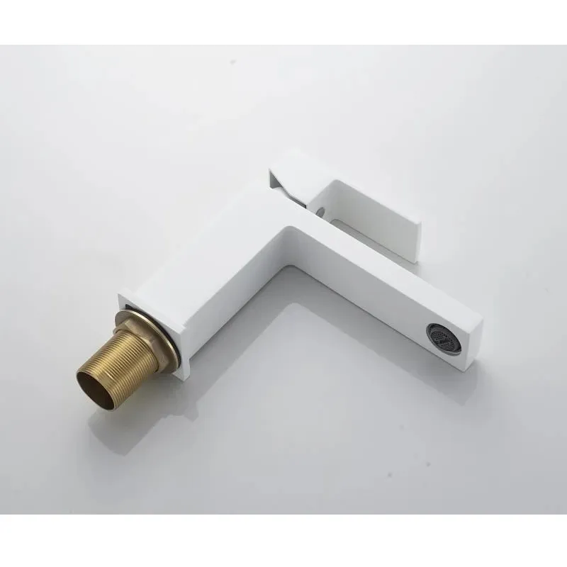 Cмеситель для раковины Knotlor KN-20/WY, белый