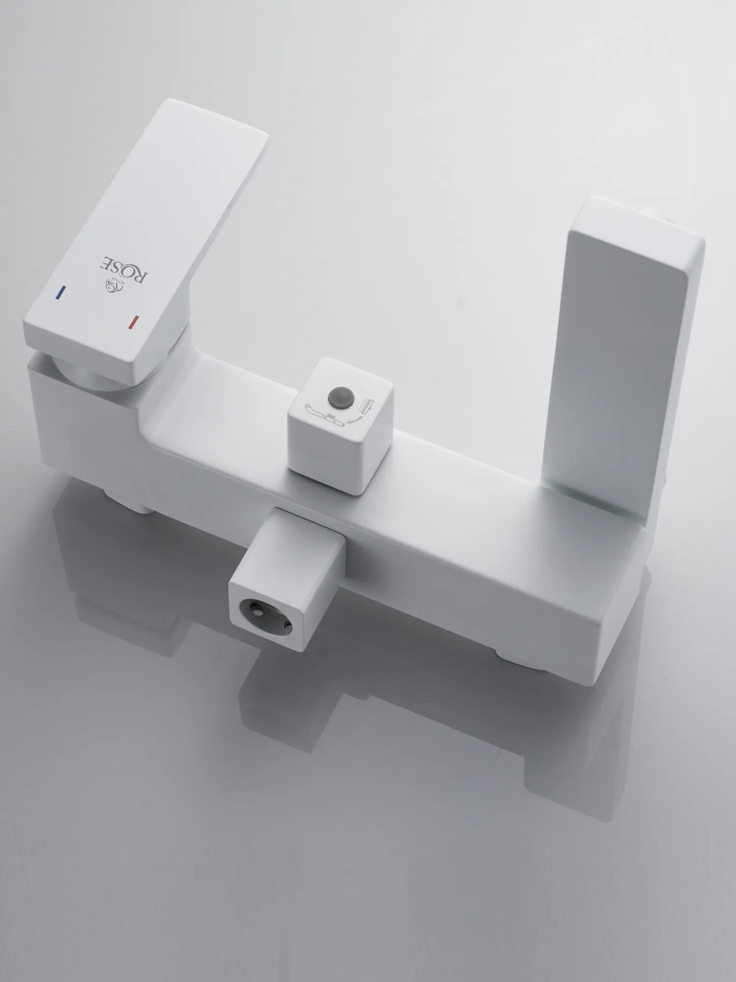 Душевая система Rose R2836C, белый