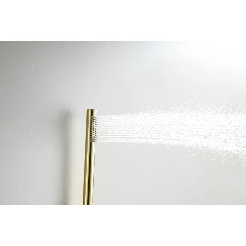 AQ1272BG ОБЕРОН Set 3 в 1 душевой комплект, шлиф. золото