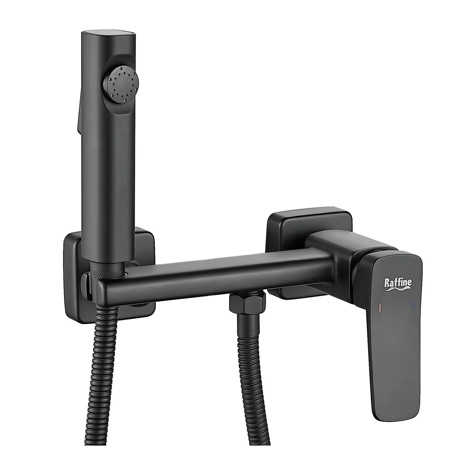 Гигиенический душ со смесителем Raffine F0599H-1, черный
