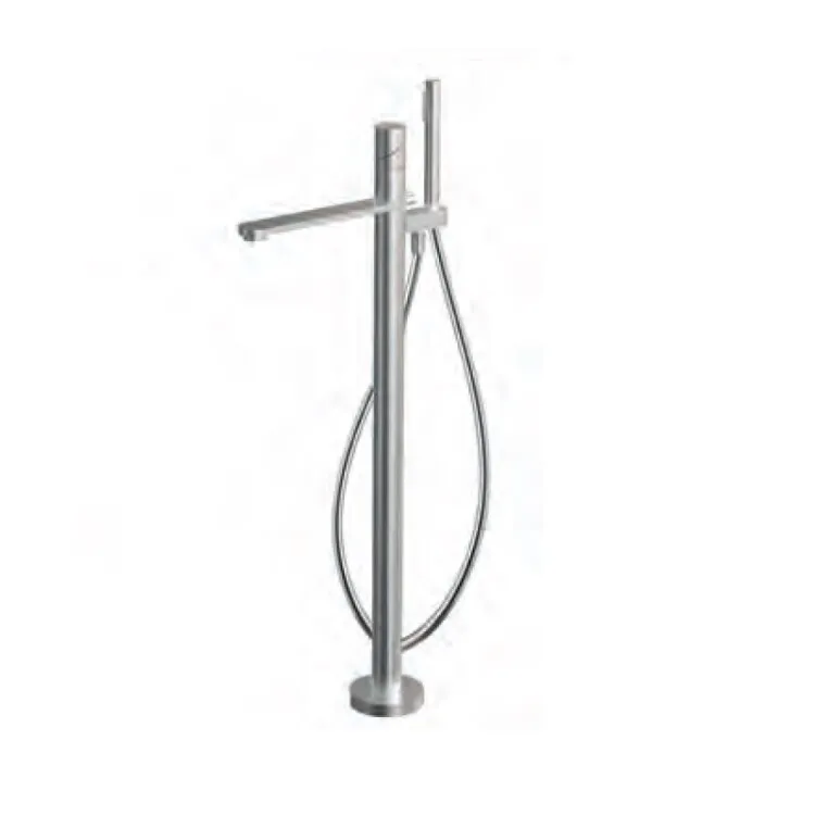 Смеситель для ванны и душа Fima Carlo Frattini Slide, Inox (F5804/6INOX)