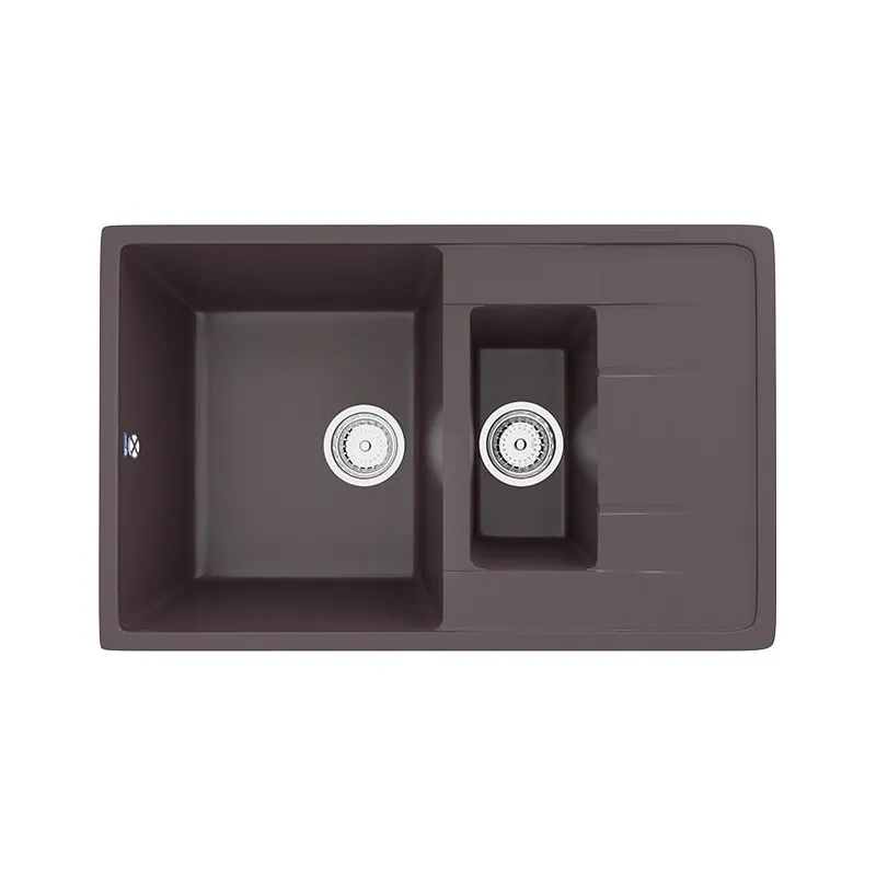 Кухонная мойка Ulgran U-205-345, шоколад