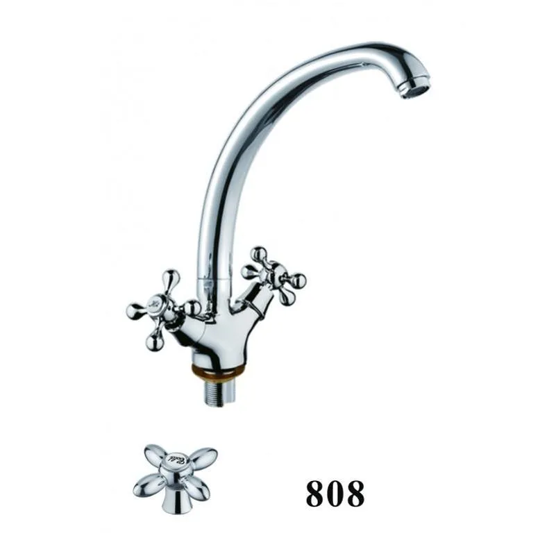 Смеситель для кухни D-Lin D153808, хром