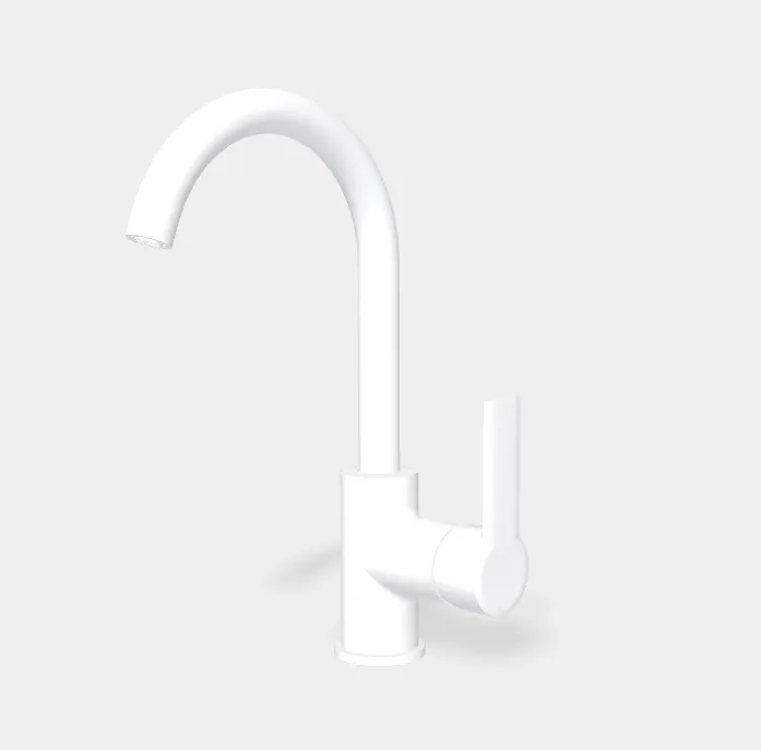 Смеситель для раковины Fima Carlo Frattini Mast, белый матовый (F3151BS)