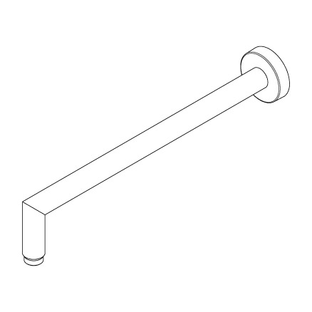 Держатель верхнего душа Ritmonio хром (U0BA8082CRL)