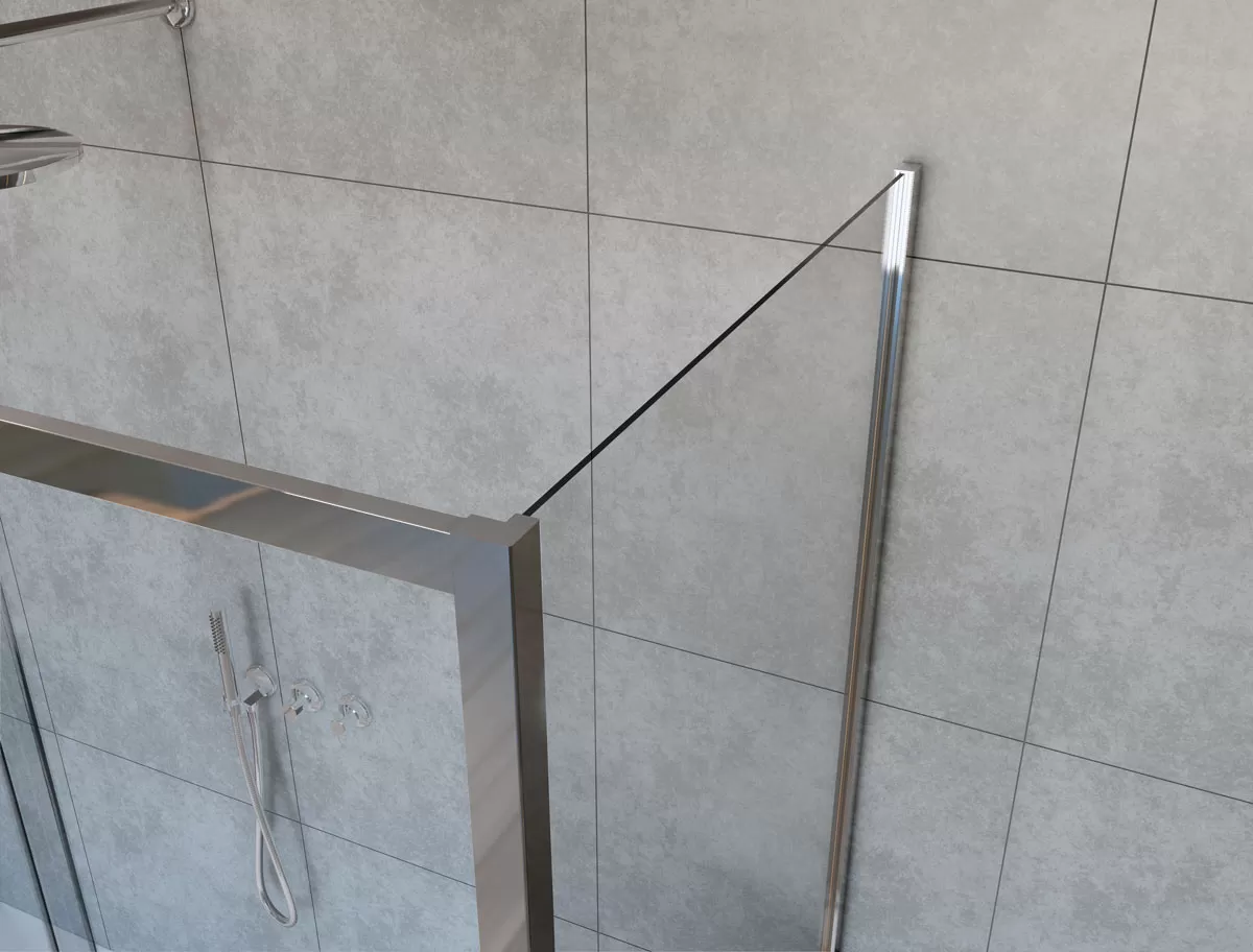 Душевой уголок Vincea Garda (VSR-1G28019CL) 1900х800 мм, хром, стекло прозрачное