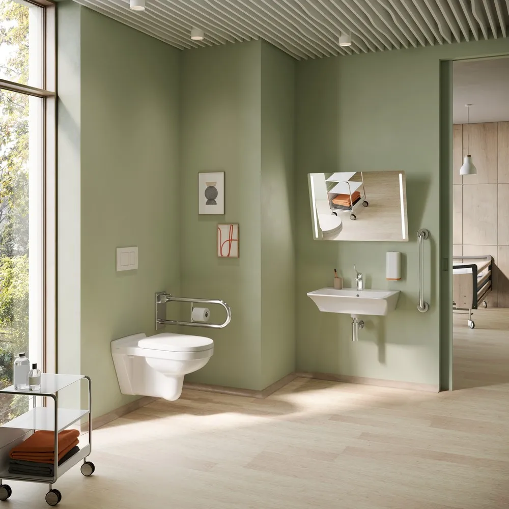 0426KSS110H унитаз подвесной, безободковый, 53x36 см, Serel