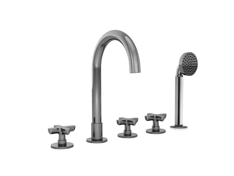 Смеситель для ванны и душа Fantini Icona Classic, хром (53 02 R065)