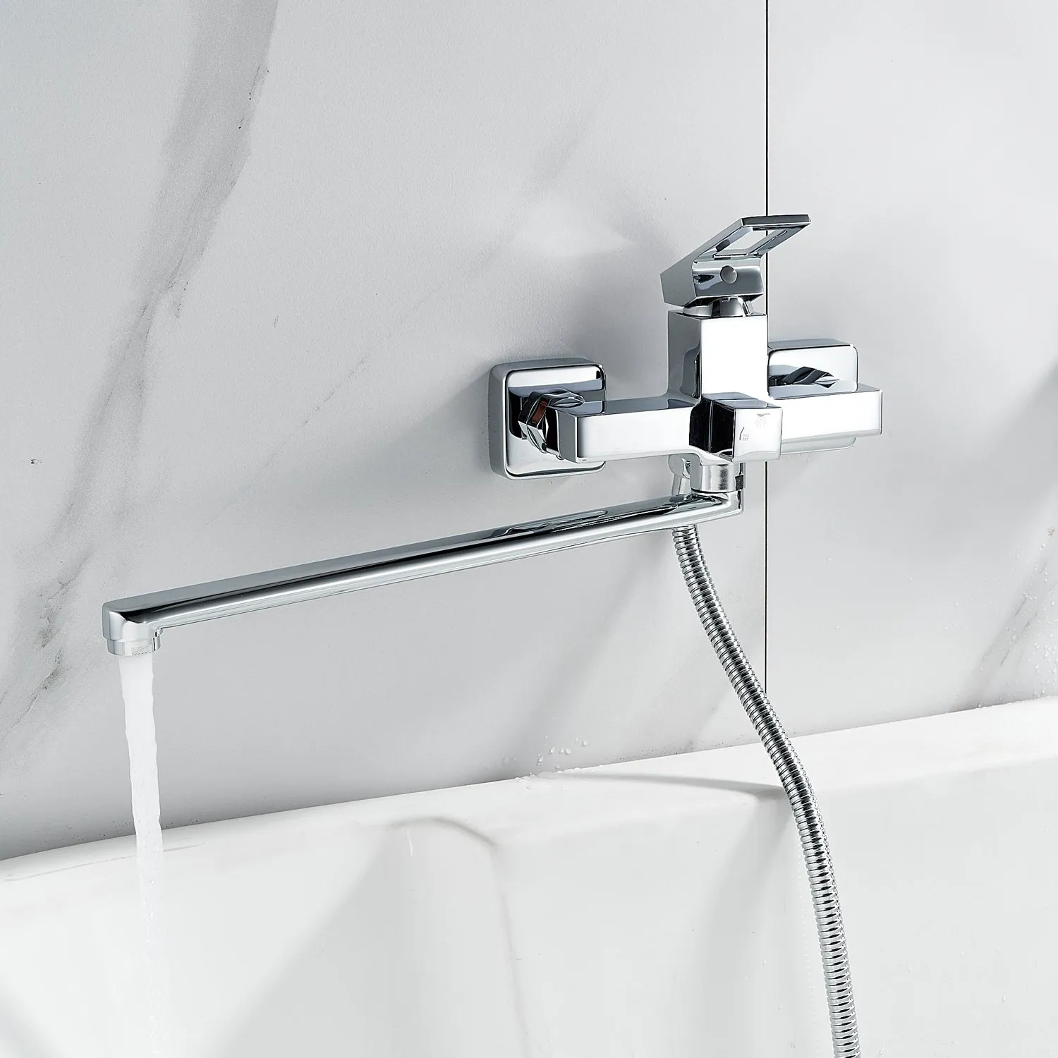Смеситель для ванны Raffine F2296, хром