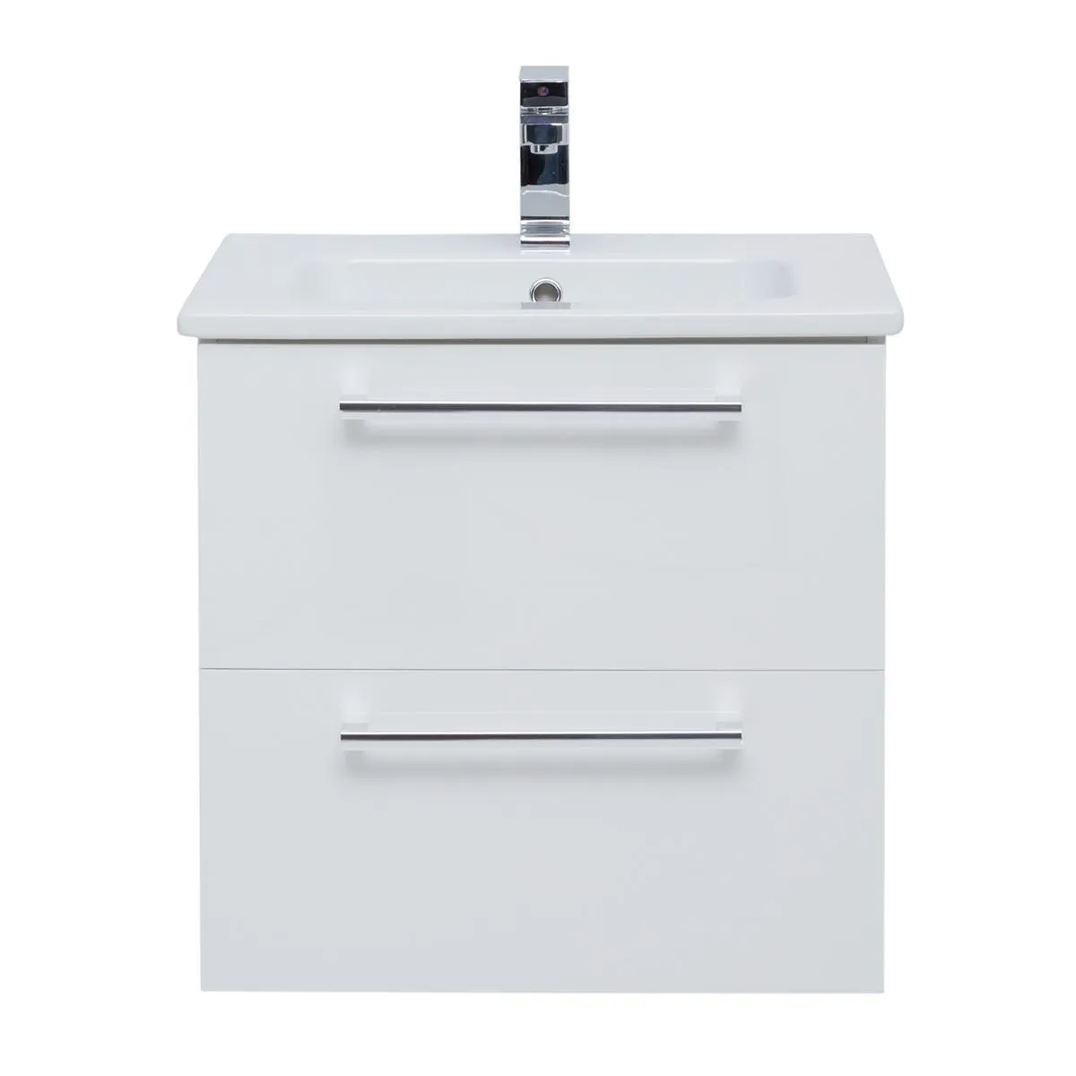 Тумба под раковину подвесная Dreja Gio 60 см, белый