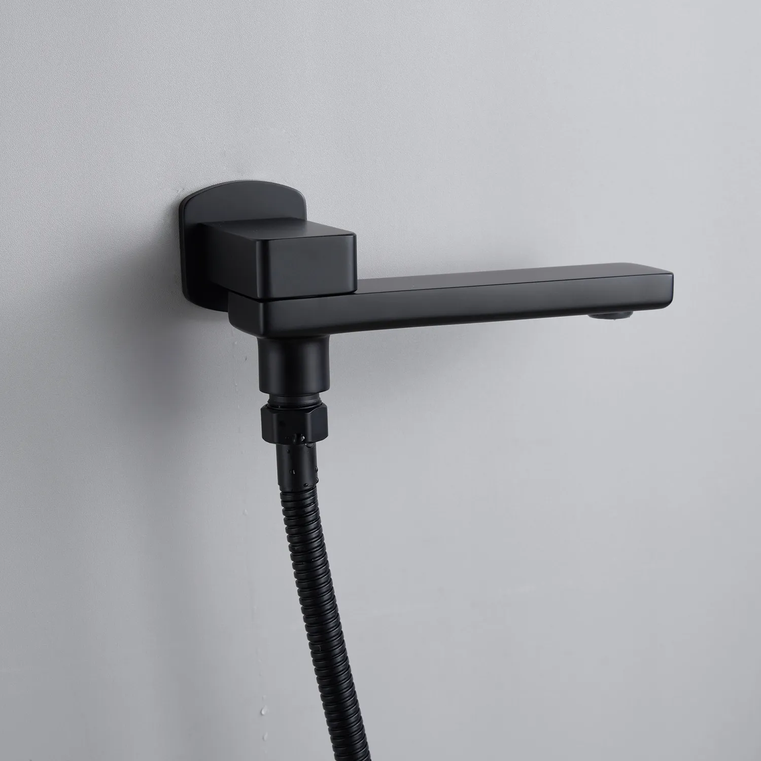 Душевая система встраиваемая Shevanik S9935H, черный