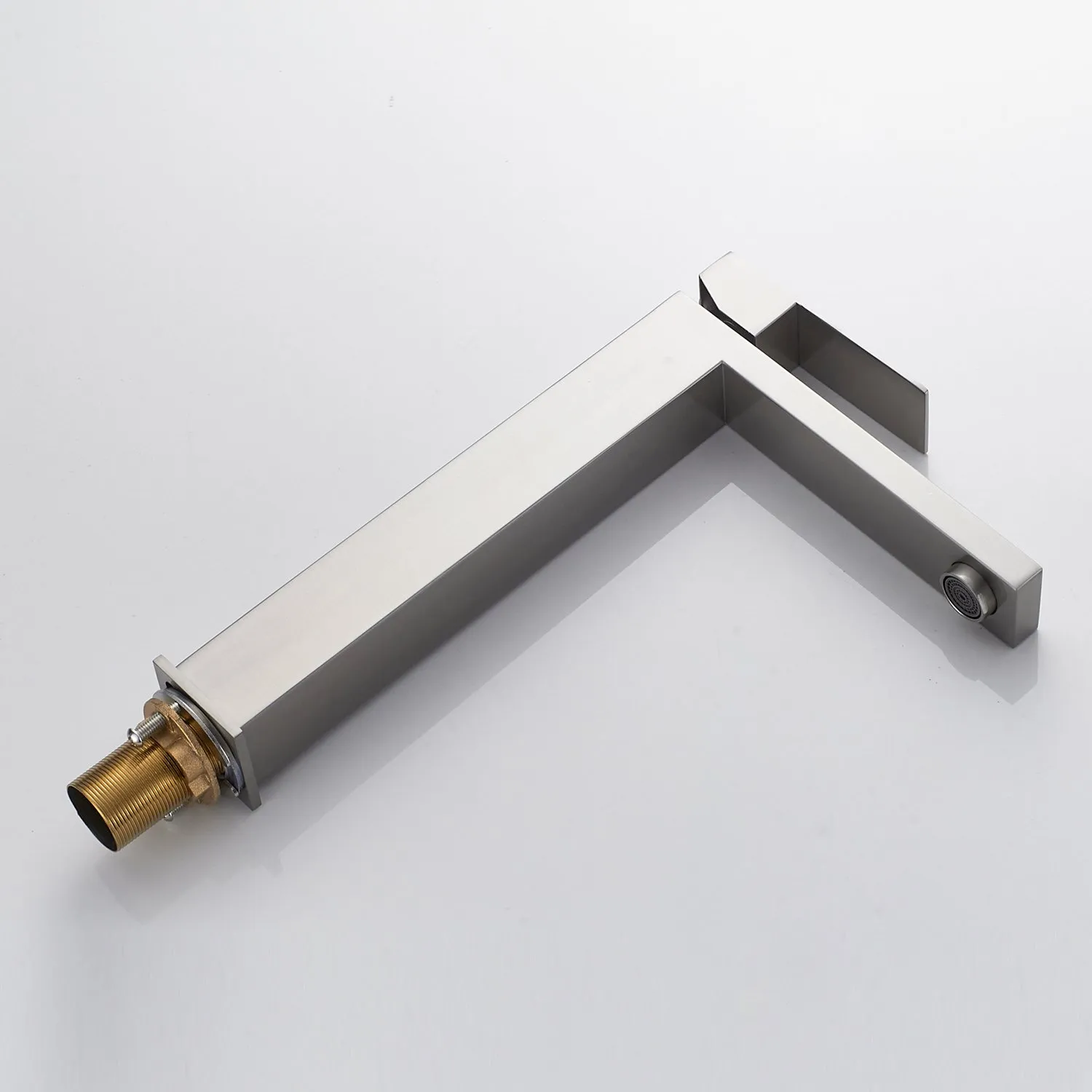 Смеситель для раковины высокий Shevanik S7011L, сатин