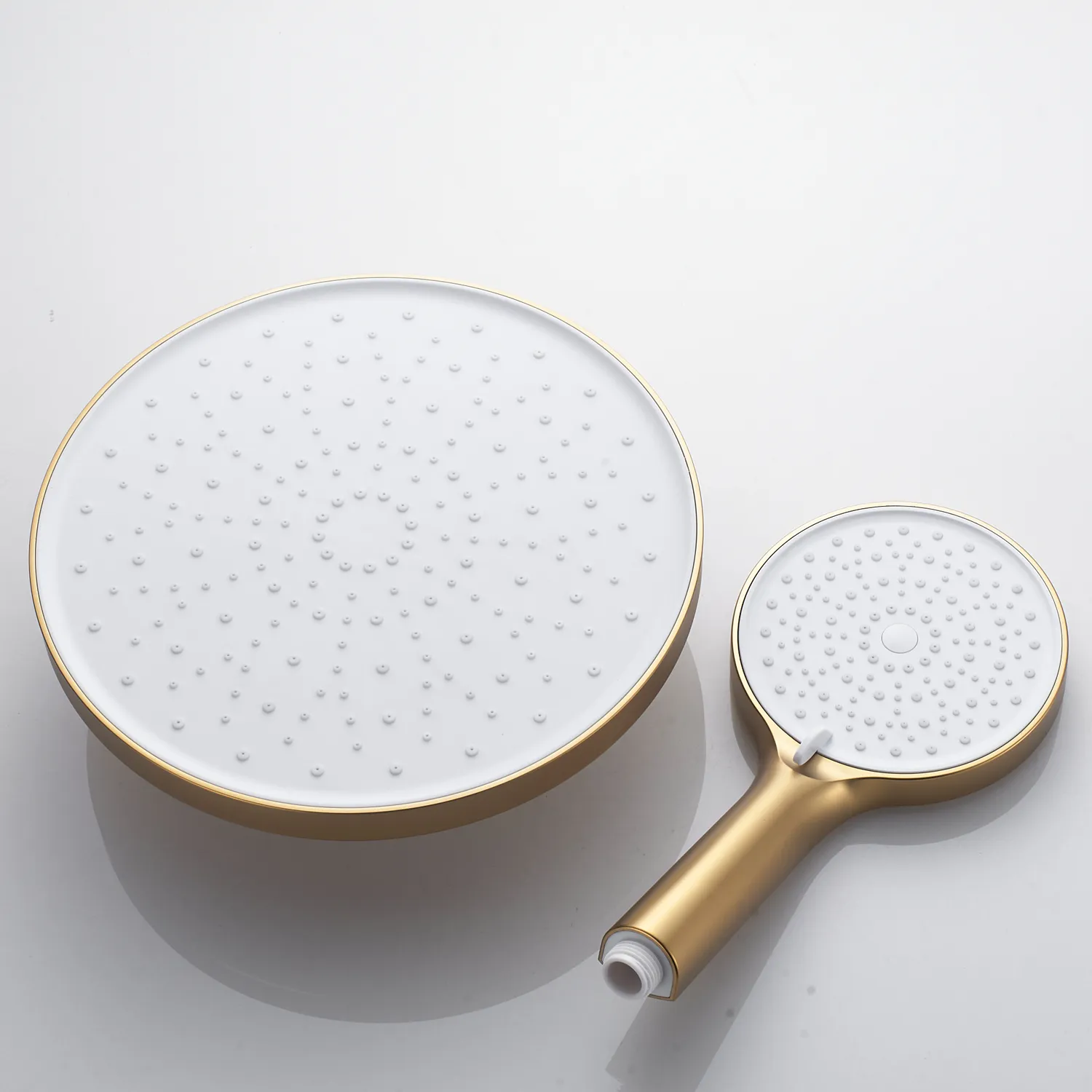 Душевая система Shevanik S4726G, золотой сатин