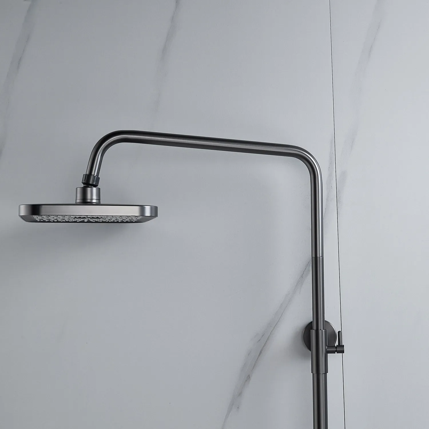 Душевая система Raffine F3696T, оружейная сталь