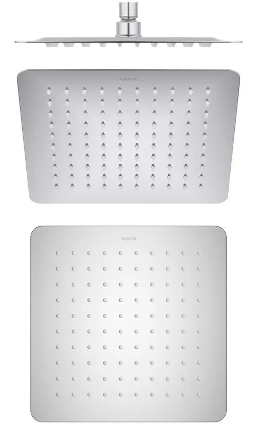 AQ2072CR квадратный верхний душ 250*250*2 мм
