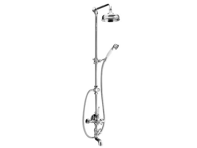 Душевая стойка Cisal Victorian, Satin Brushed Nickel (592.VN32H.AC)