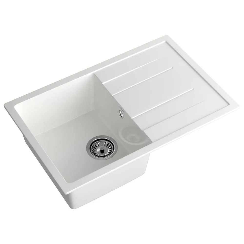 Кухонная мойка GranFest QUADRO 780L, иней