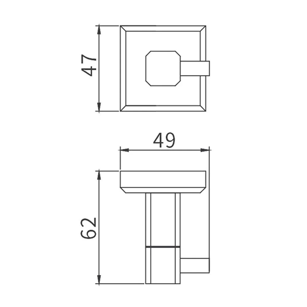 Крючок для ванной комнаты GAPPO G3805-1,