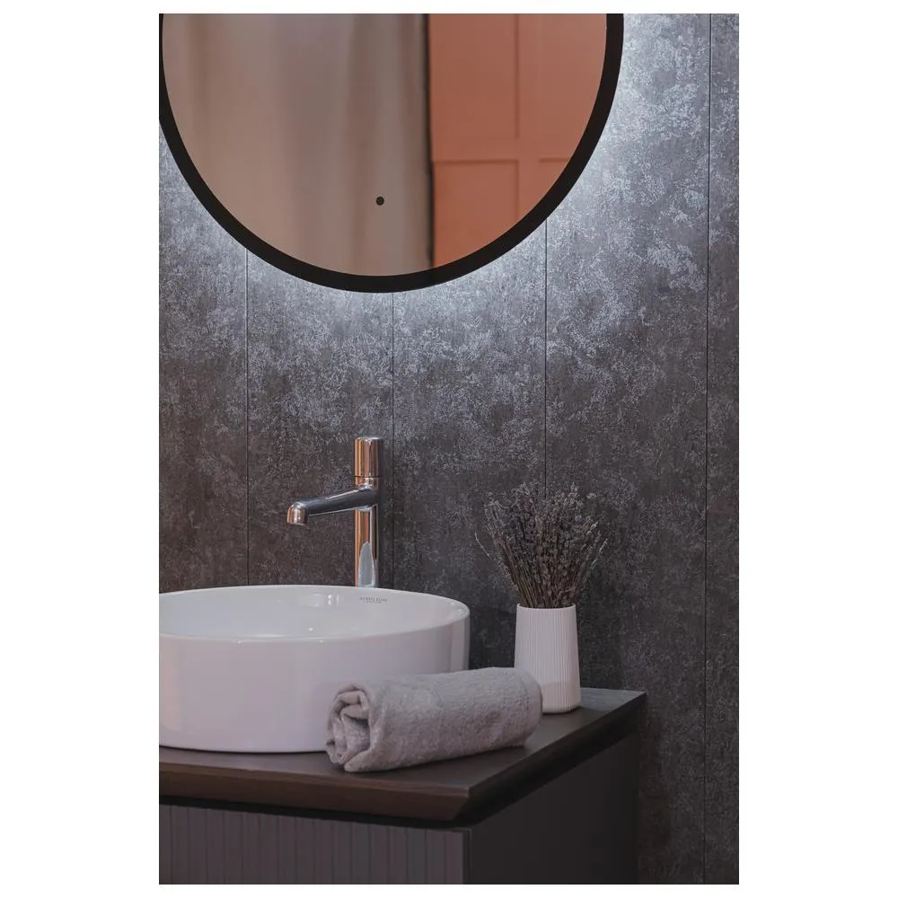 Зеркало Silver Mirrors Monaco-BLACK d600 (бесконтактный сенсор)