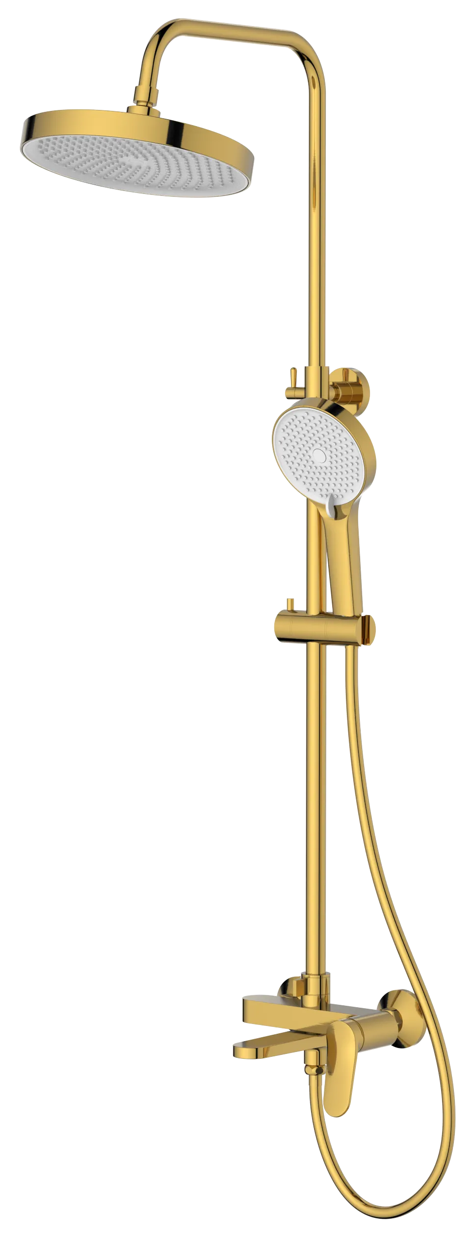 Душевая система BELZ башированное золото (B24786-5)