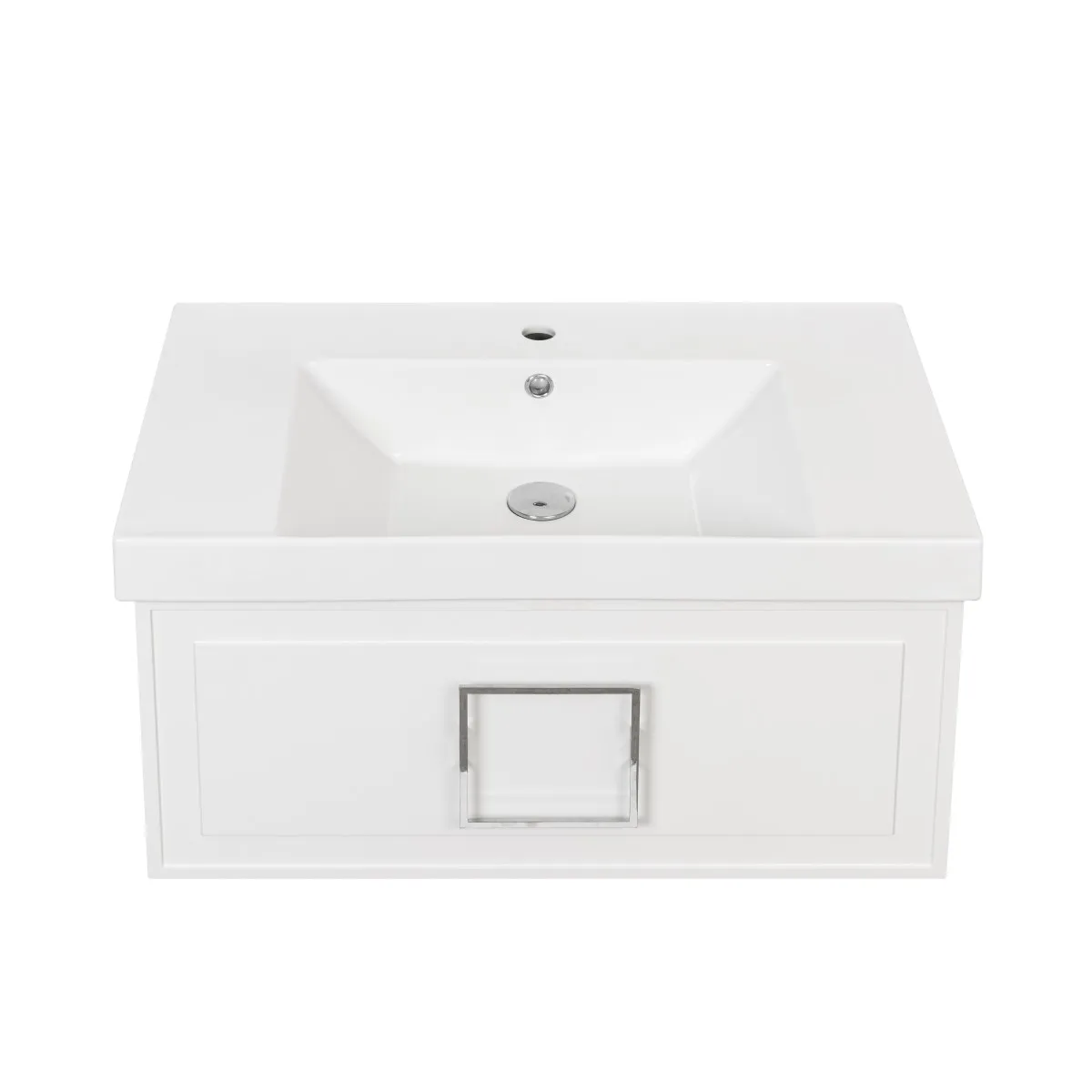 Тумба под раковину подвесная La Fenice Cubo FNC-01-CUB-B-80, белая