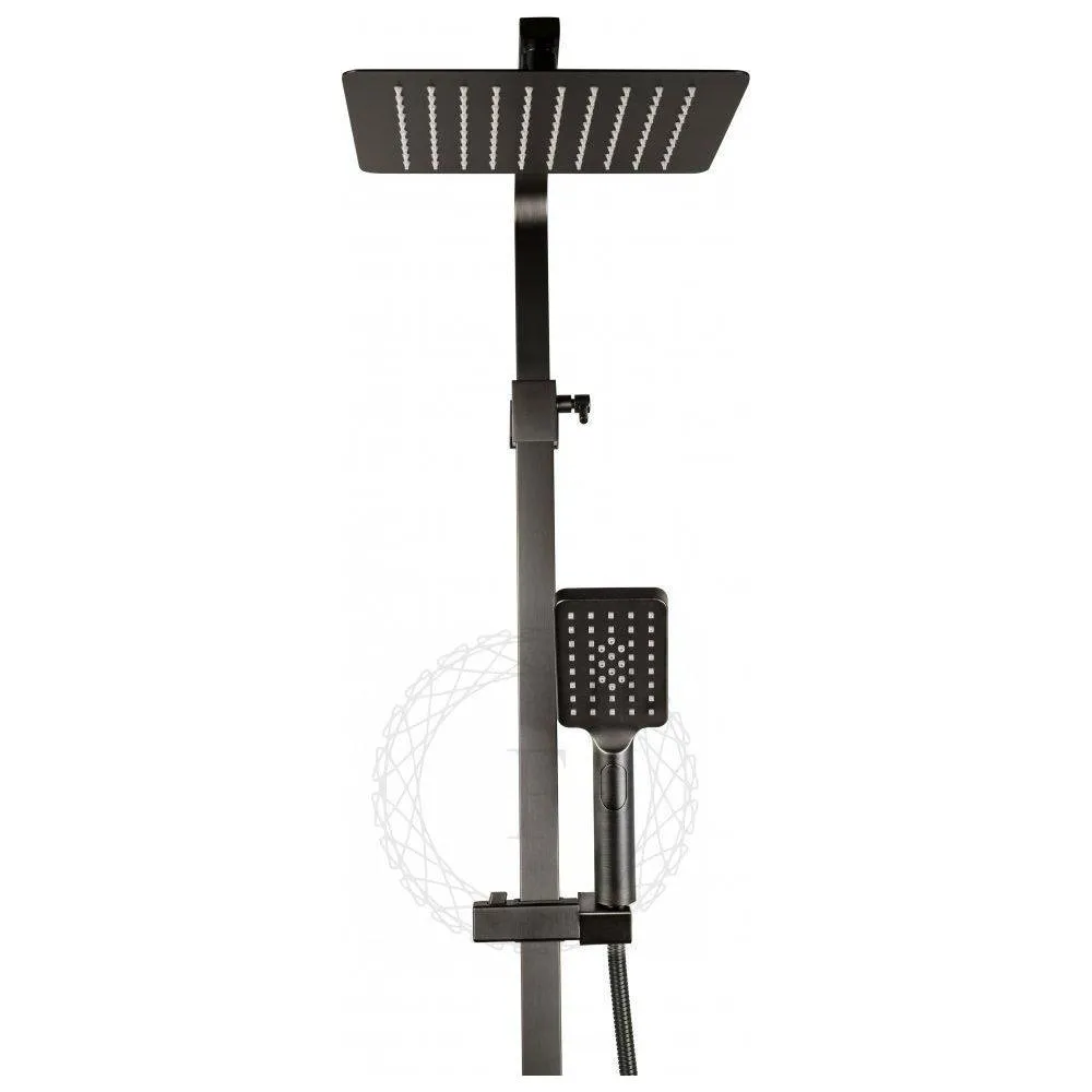 Душевая система FILARETE Waterfall FL2010BG, графит