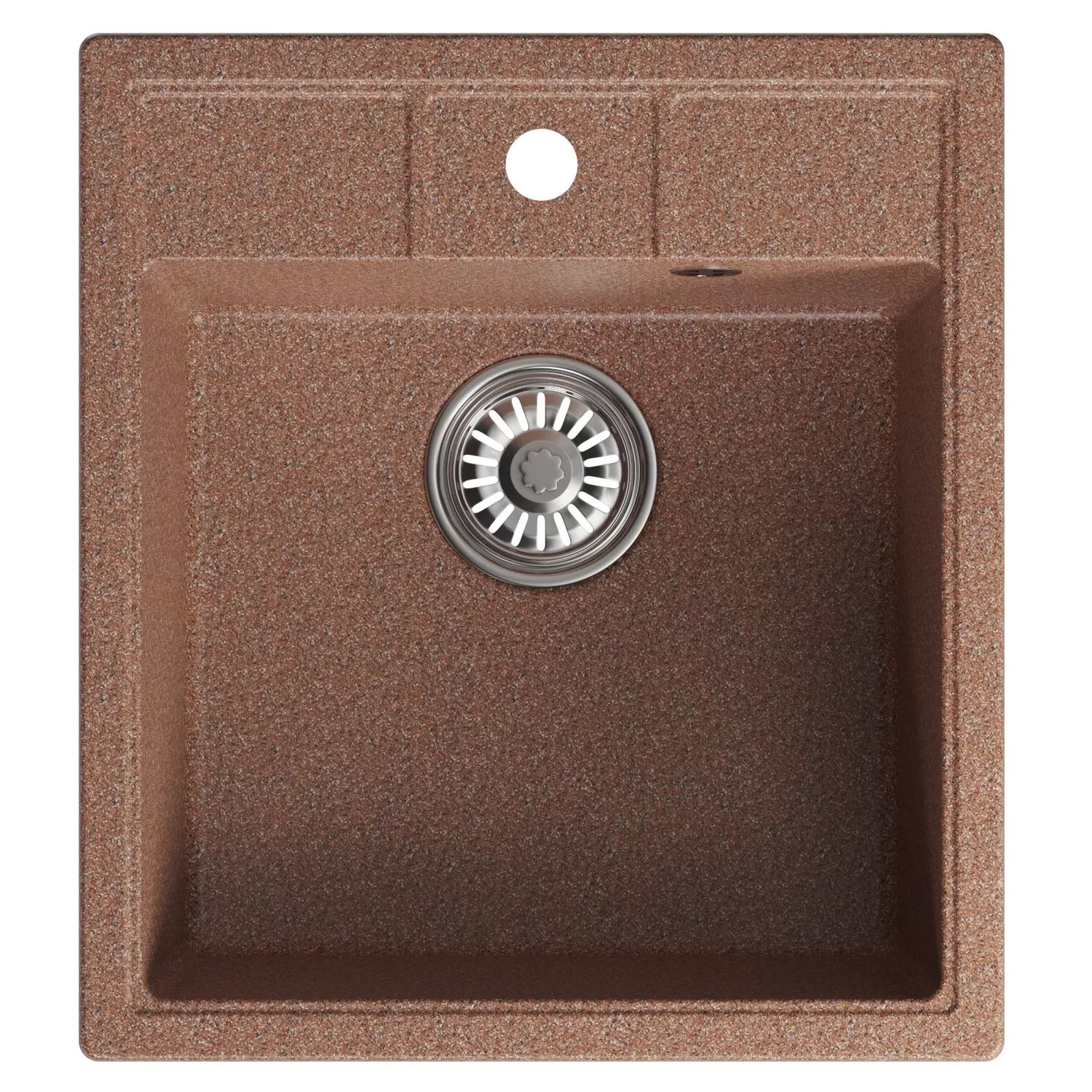 Мойка MIXLINE ML-GM28 терракотовая (307)  450*500*190мм NEW (552095)