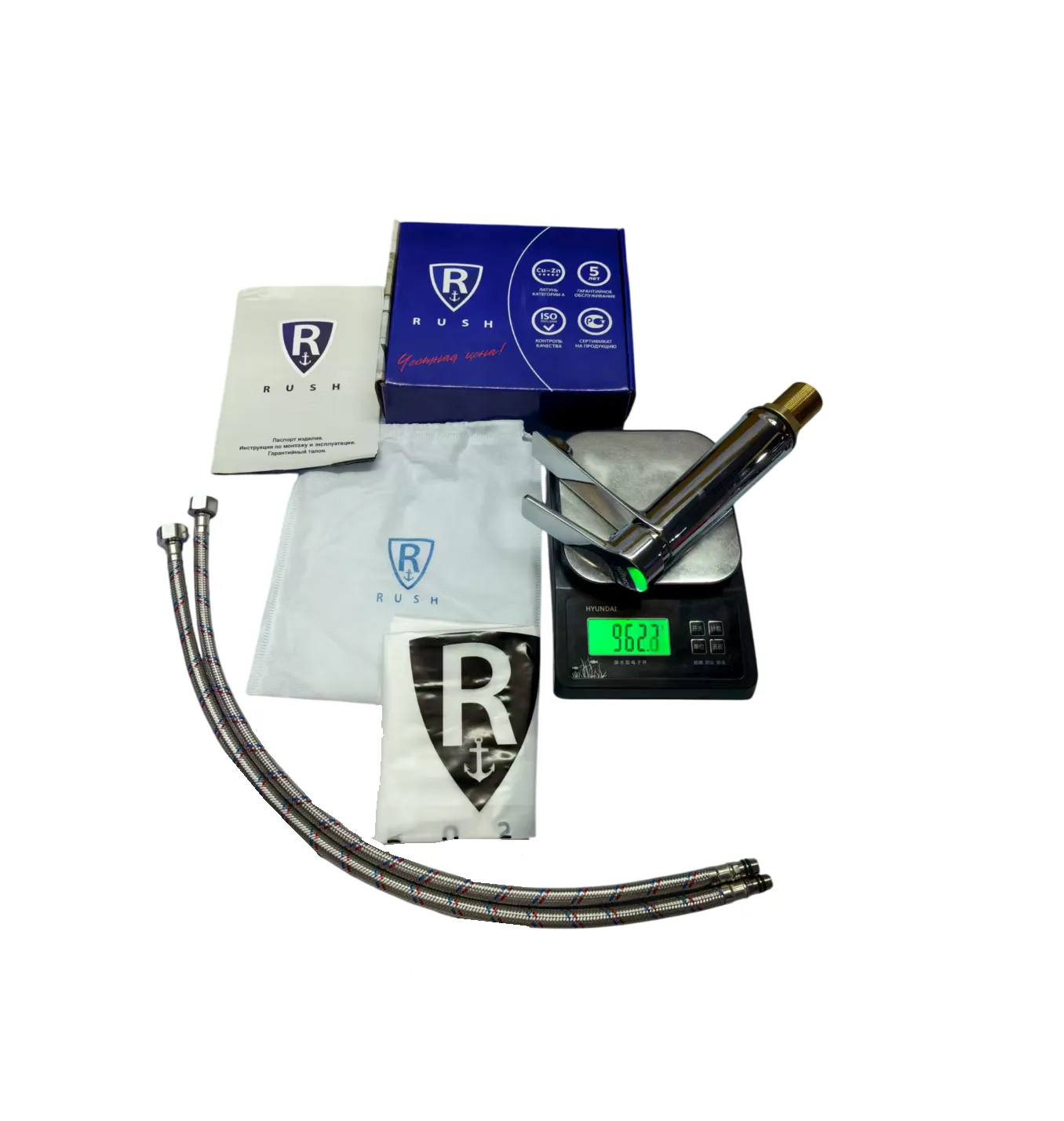 Смеситель для умывальника RUSH EGO (EG5307-11)